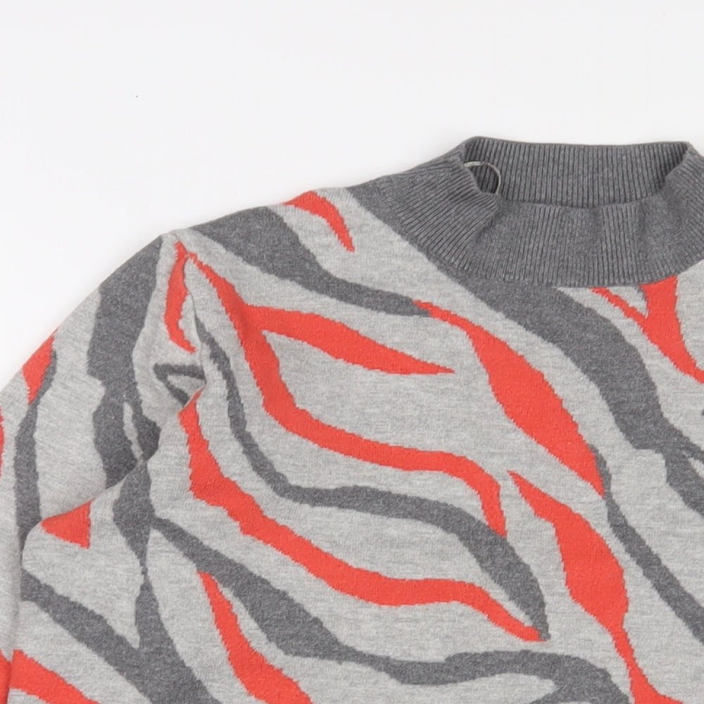 Womens UK Size L Marks and Spencer Grey Pullover Jumper