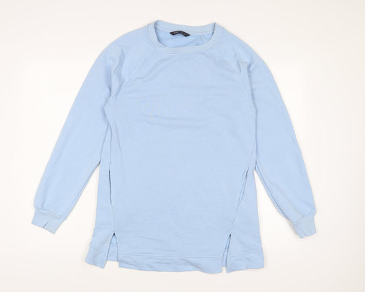 Womens UK Size 8 Marks and Spencer Blue Pullover Sweatshirt