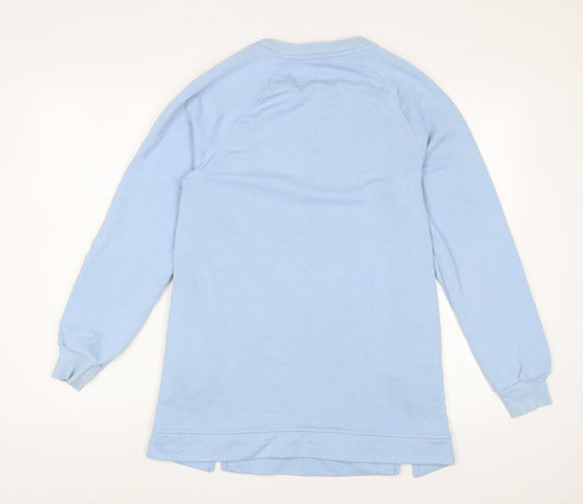 Womens UK Size 8 Marks and Spencer Blue Pullover Sweatshirt