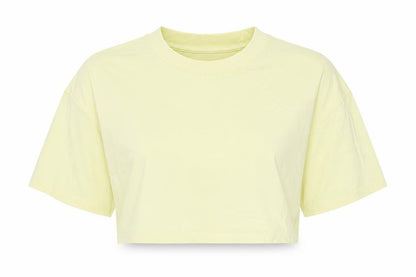 Womens UK Size M Zara Green Cropped T-Shirt