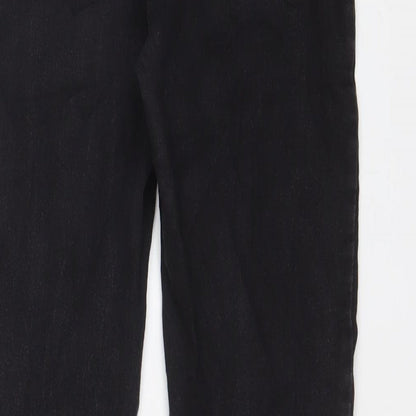 Denim & Co. Womens Grey Cotton Jegging Jeans Size 10 L28 in Regular