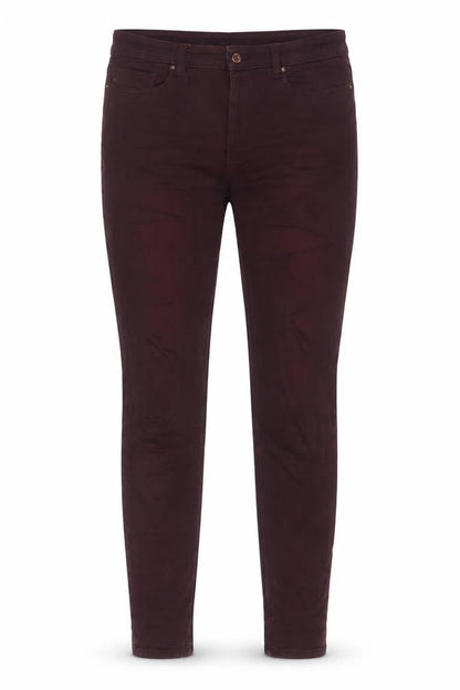 Womens UK Size 10 H&M Regular Fit Skinny Purple Jeans