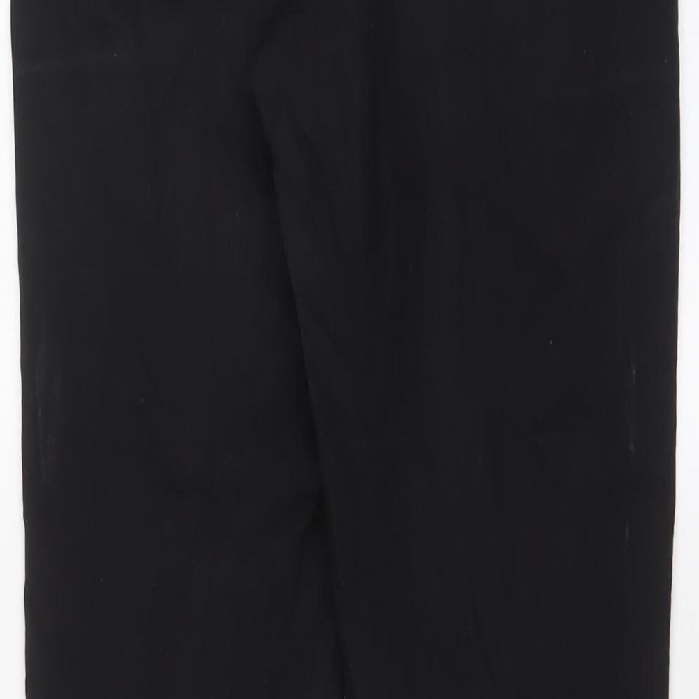 Denim & Co. Womens Black Cotton Skinny Jeans Size 12 L28 in Regular Zip