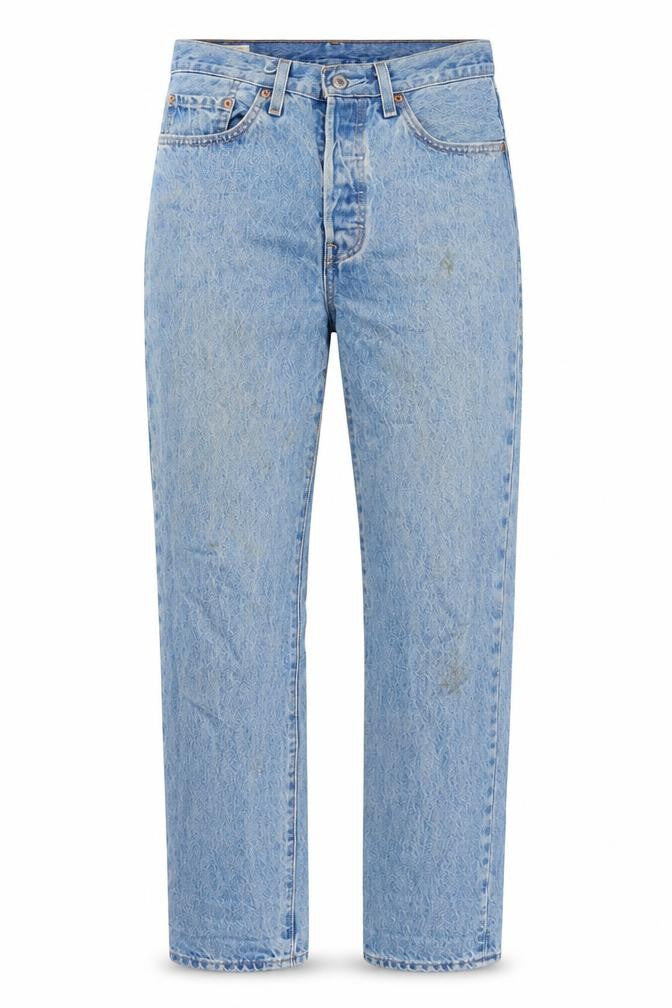 Womens UK Size 26 in Levi's Regular Fit Straight Blue Jeans