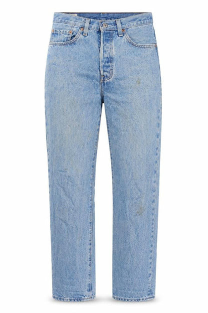 Womens UK Size 26 in Levi's Regular Fit Straight Blue Jeans