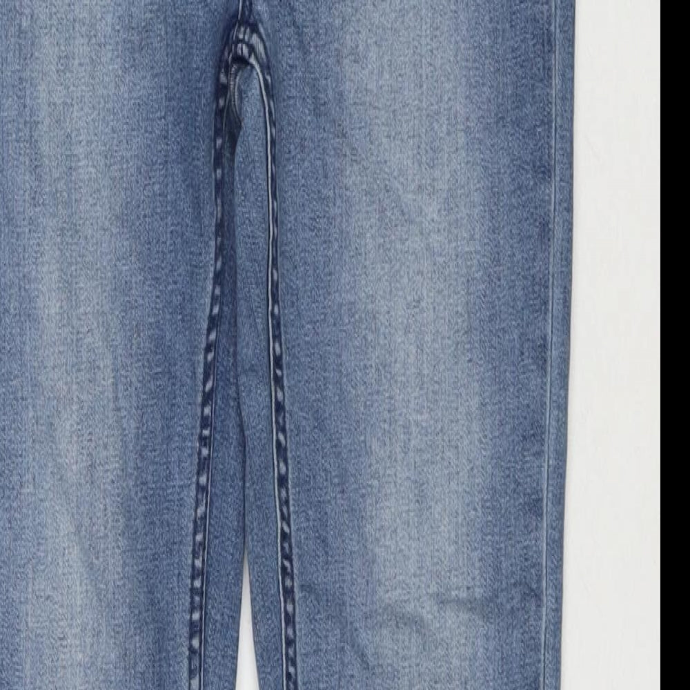 Cheap Monday Womens Blue Cotton Skinny Jeans Size 30 L32 in Regular Zip
