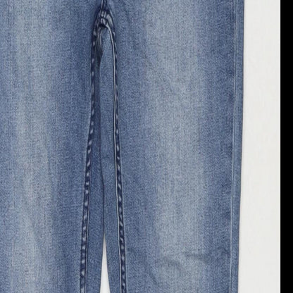 Cheap Monday Womens Blue Cotton Skinny Jeans Size 30 L32 in Regular Zip