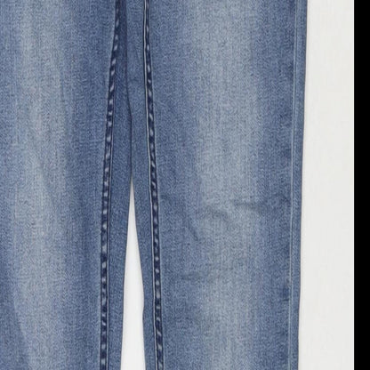 Cheap Monday Womens Blue Cotton Skinny Jeans Size 30 L32 in Regular Zip