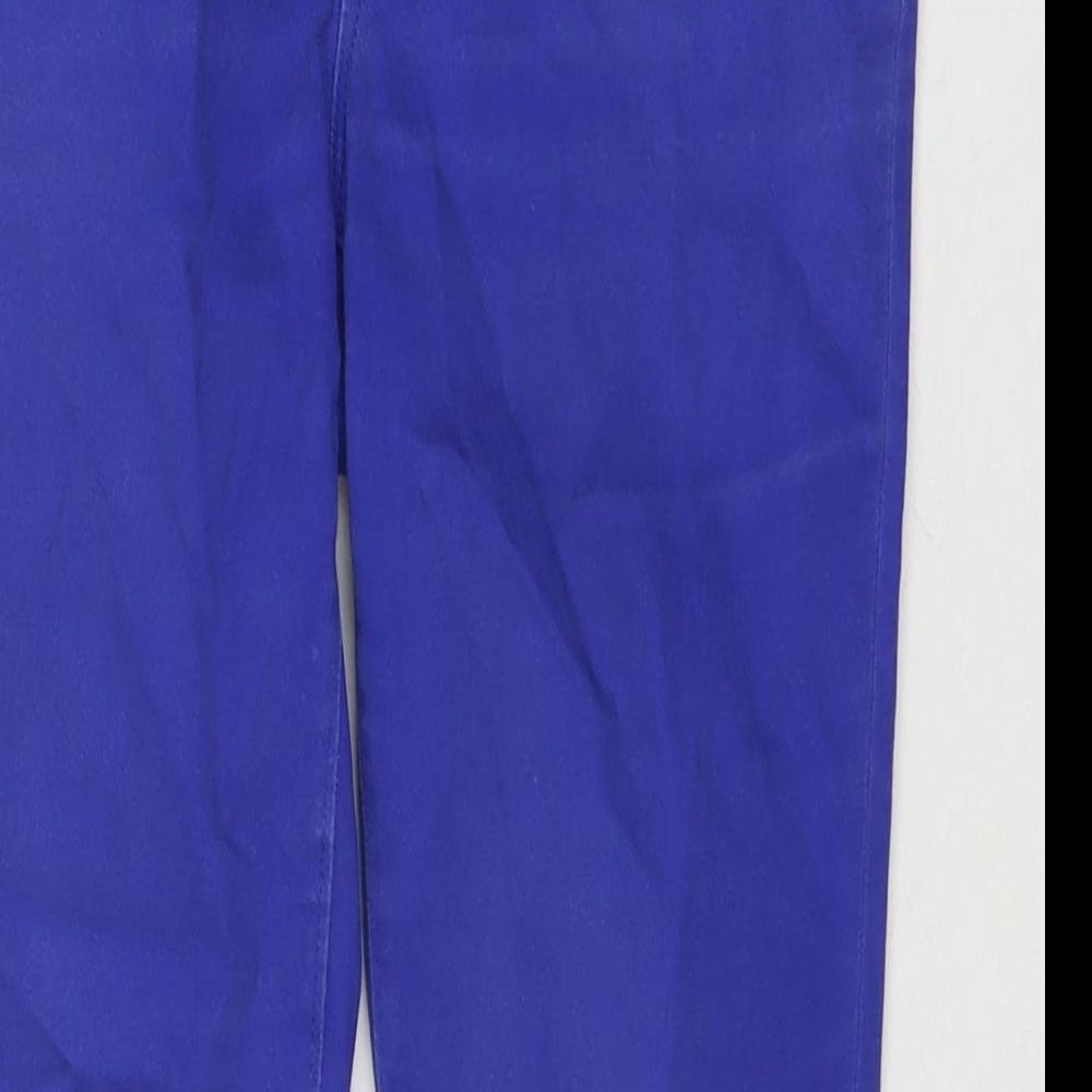 Gap Womens Blue Cotton Skinny Jeans Size 30 in L26 in Regular Zip
