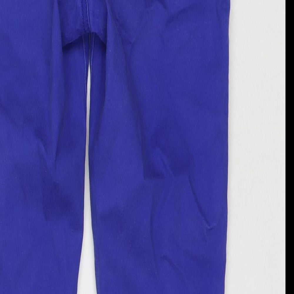 Gap Womens Blue Cotton Skinny Jeans Size 30 in L26 in Regular Zip