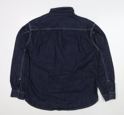 Mens UK Size M Faxi Blue Jacket