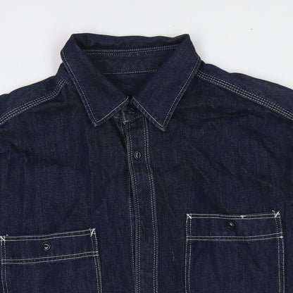 Mens UK Size M Faxi Blue Jacket