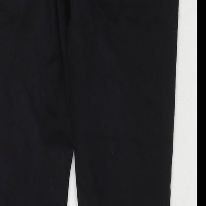 Paper + Stitch Womens Black Cotton Skinny Jeans Size 32 in L30 in Regular Zip