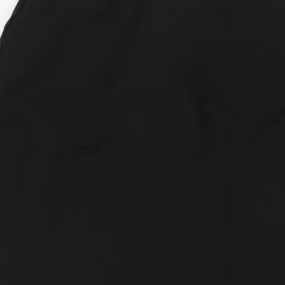 Marjorie Elizabeth Womens Black Polyester Trumpet Skirt Size 30 in Zip