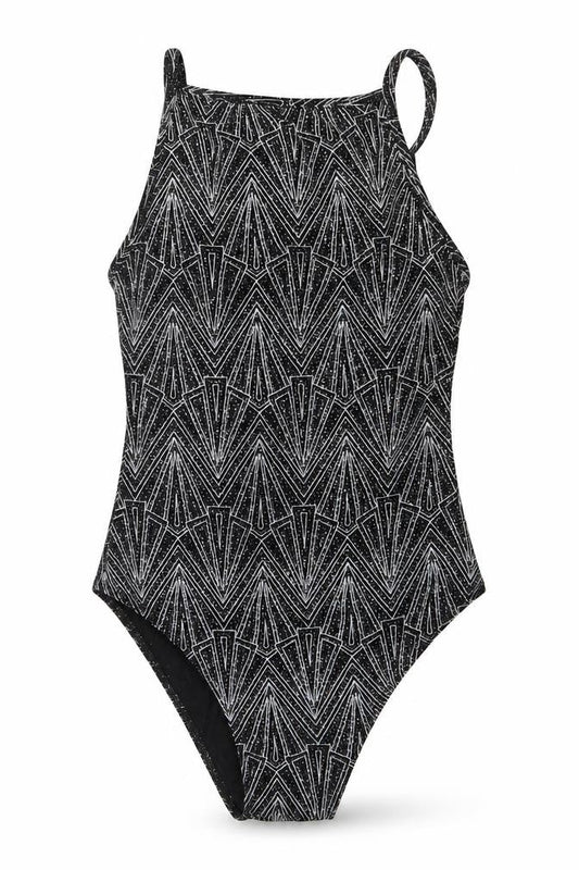 Womens UK Size XS Divided by H&M One-Piece Black Bodysuit