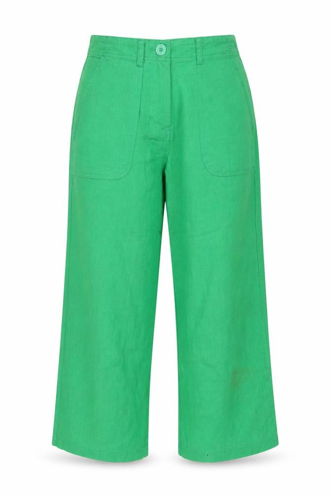 Womens UK Size 10 Epilogue Regular Fit  Green Trousers