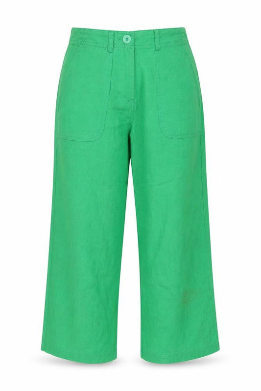 Womens UK Size 10 Epilogue Regular Fit  Green Trousers