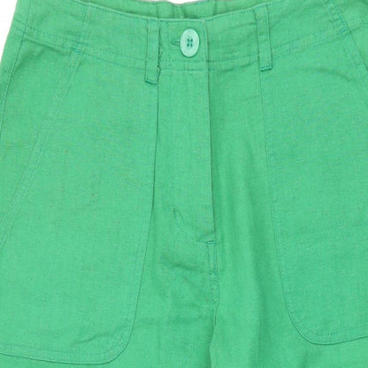 Womens UK Size 10 Epilogue Regular Fit  Green Trousers
