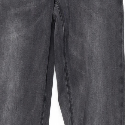 Only Womens Grey Cotton Skinny Jeans Size 31 in L32 in Regular Zip