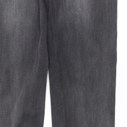 Only Womens Grey Cotton Skinny Jeans Size 31 in L32 in Regular Zip