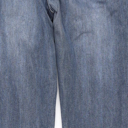 Mens UK Size 31 in RESERVED Regular Fit Skinny Blue Jeans