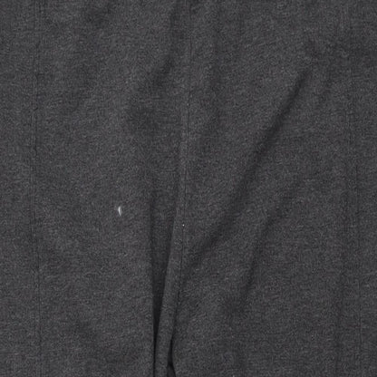 Marks and Spencer Womens Grey Polyester Trousers Size 20 L26 in Regular