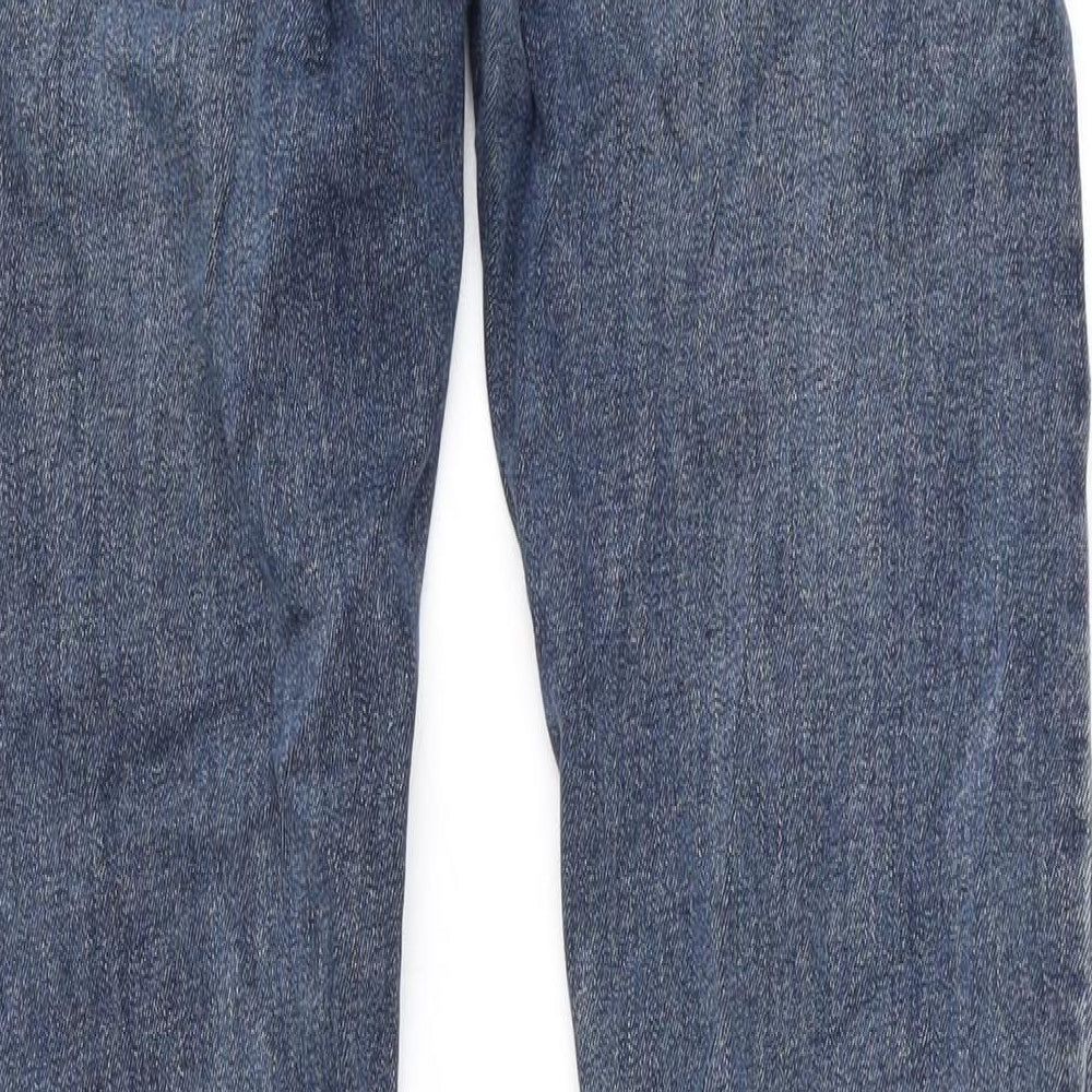 Mens UK Size 28 in Topman Regular Fit Skinny Blue Jeans