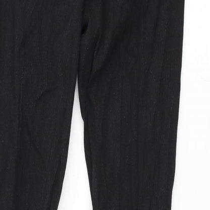 Denim & Co. Womens Black Cotton Jegging Jeans Size 12 L27 in Regular