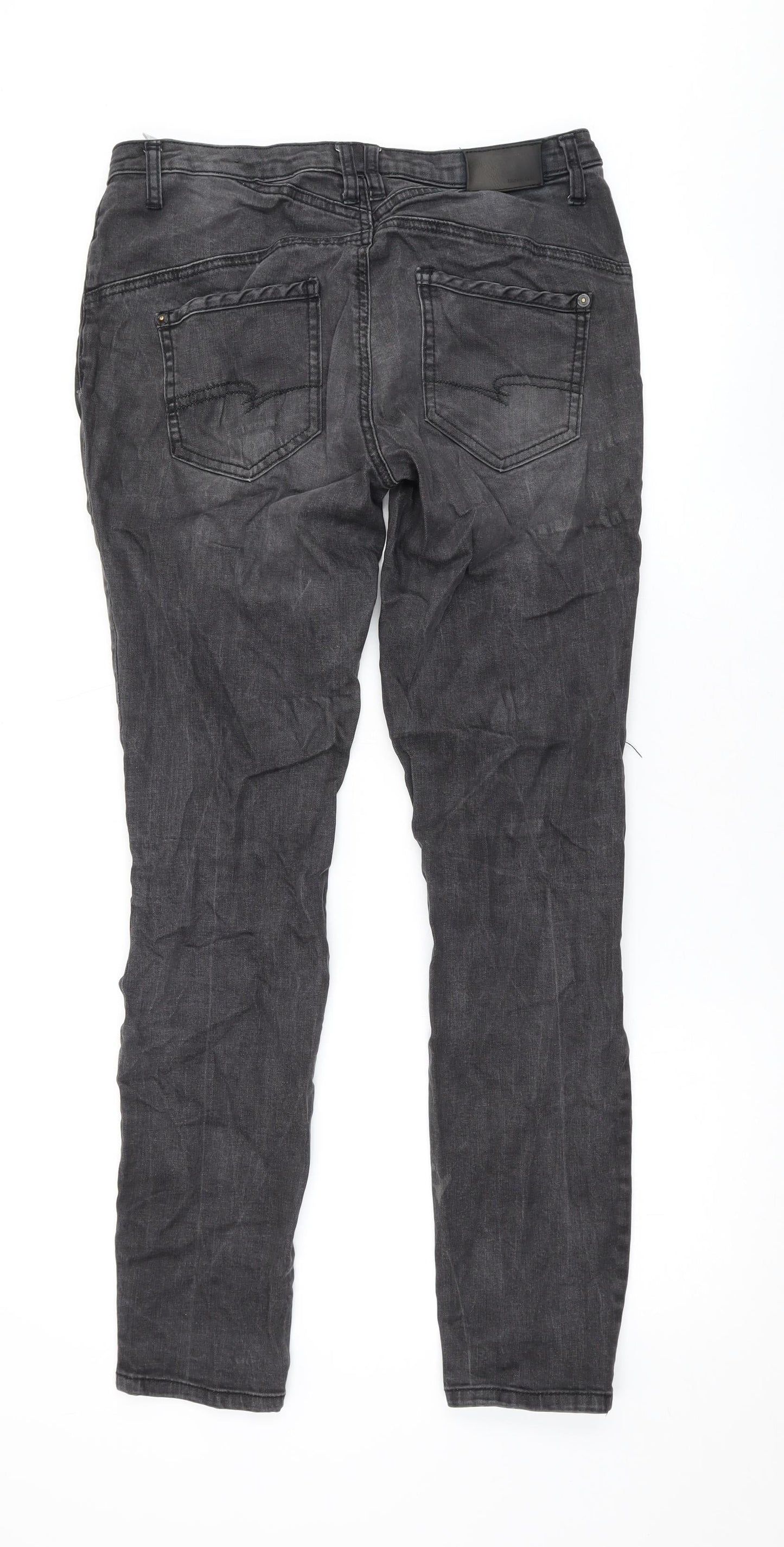 Womens UK Size 30 Street One Regular Fit Skinny Grey Jeans