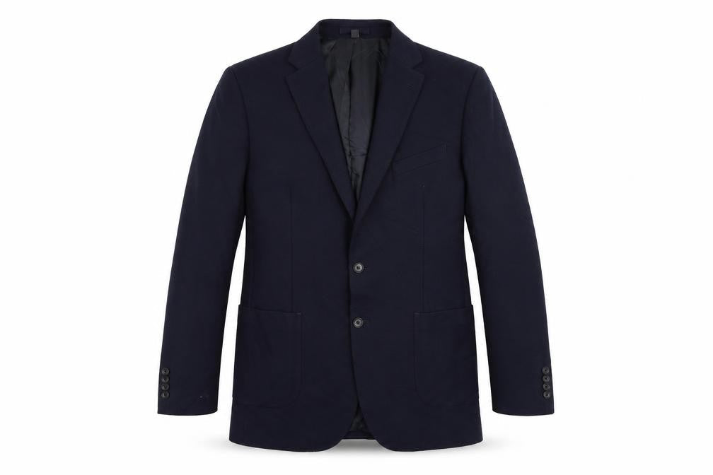 Mens UK Size 42 Marks and Spencer Regular Blue Suit Jacket