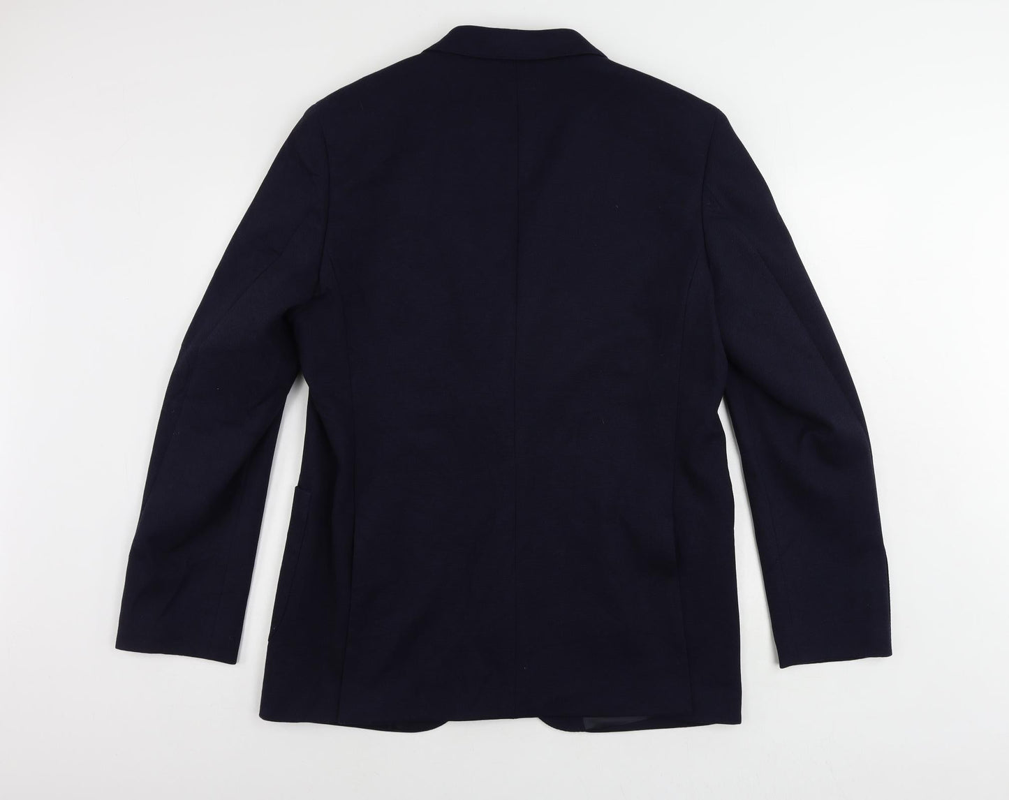 Mens UK Size 42 Marks and Spencer Regular Blue Suit Jacket