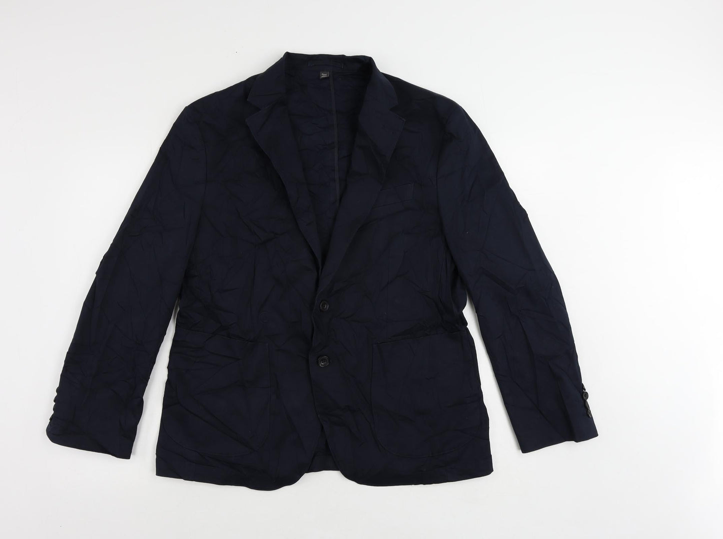 Mens UK Size 40 Marks and Spencer Regular Blue Suit Jacket