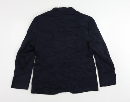 Mens UK Size 40 Marks and Spencer Regular Blue Suit Jacket