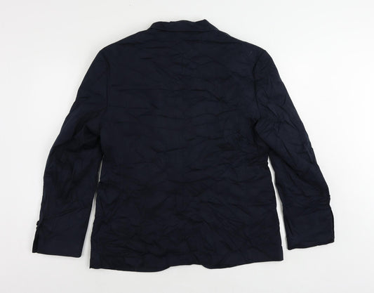 Mens UK Size 40 Marks and Spencer Regular Blue Suit Jacket