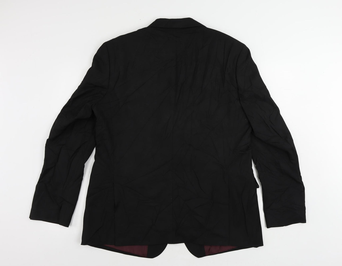 Mens UK Size 44 Marks and Spencer Regular Black Suit Jacket
