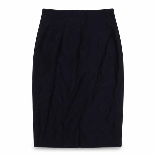 Paul Costelloe Womens Blue Polyester Straight & Pencil Skirt Size 12 Zip