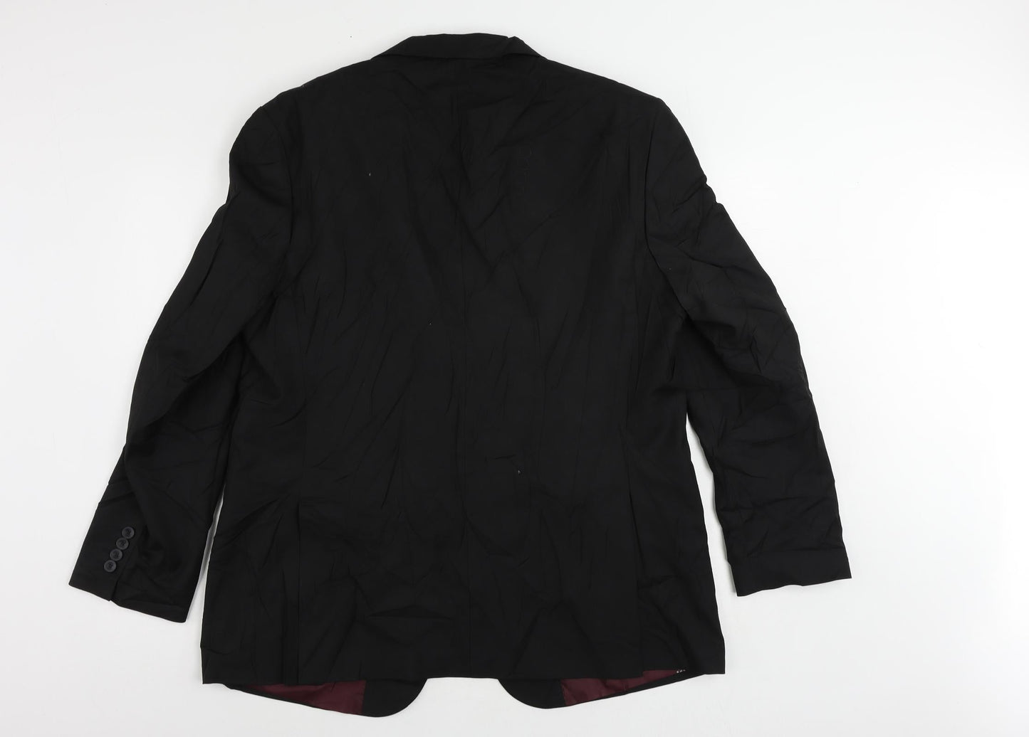 Mens UK Size 44 Marks and Spencer Regular Black Suit Jacket