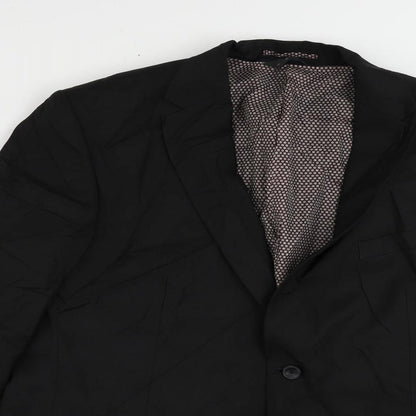 Mens UK Size 44 Marks and Spencer Regular Black Suit Jacket