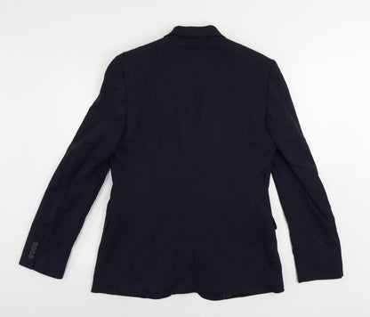 Mens UK Size 40 New Look Regular Blue Suit Jacket