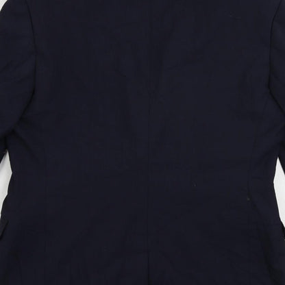 Mens UK Size 40 New Look Regular Blue Suit Jacket