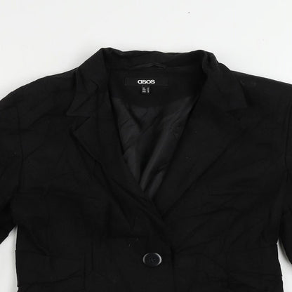 Womens UK Size 12 ASOS Black Jacket