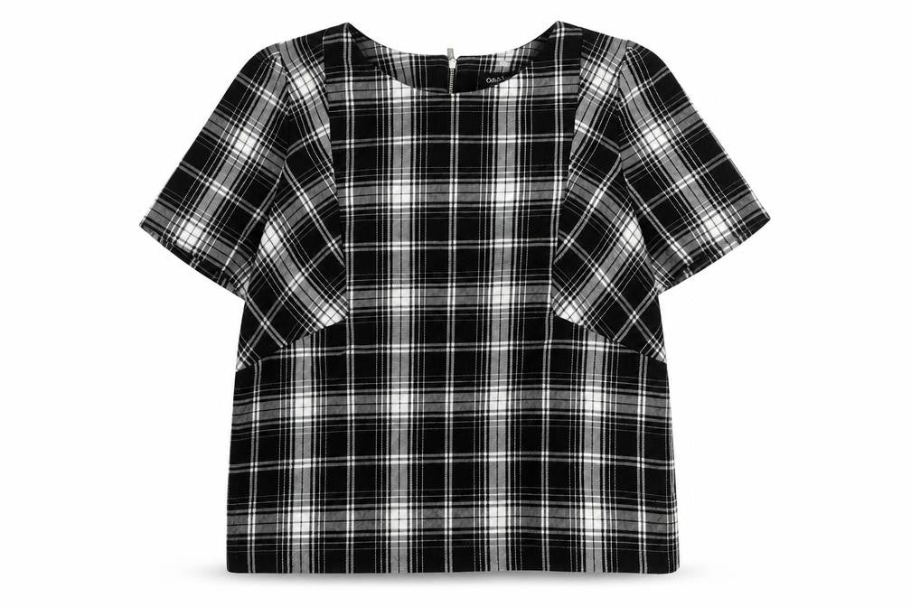 Womens UK Size 14 Oasis Black Basic Blouse