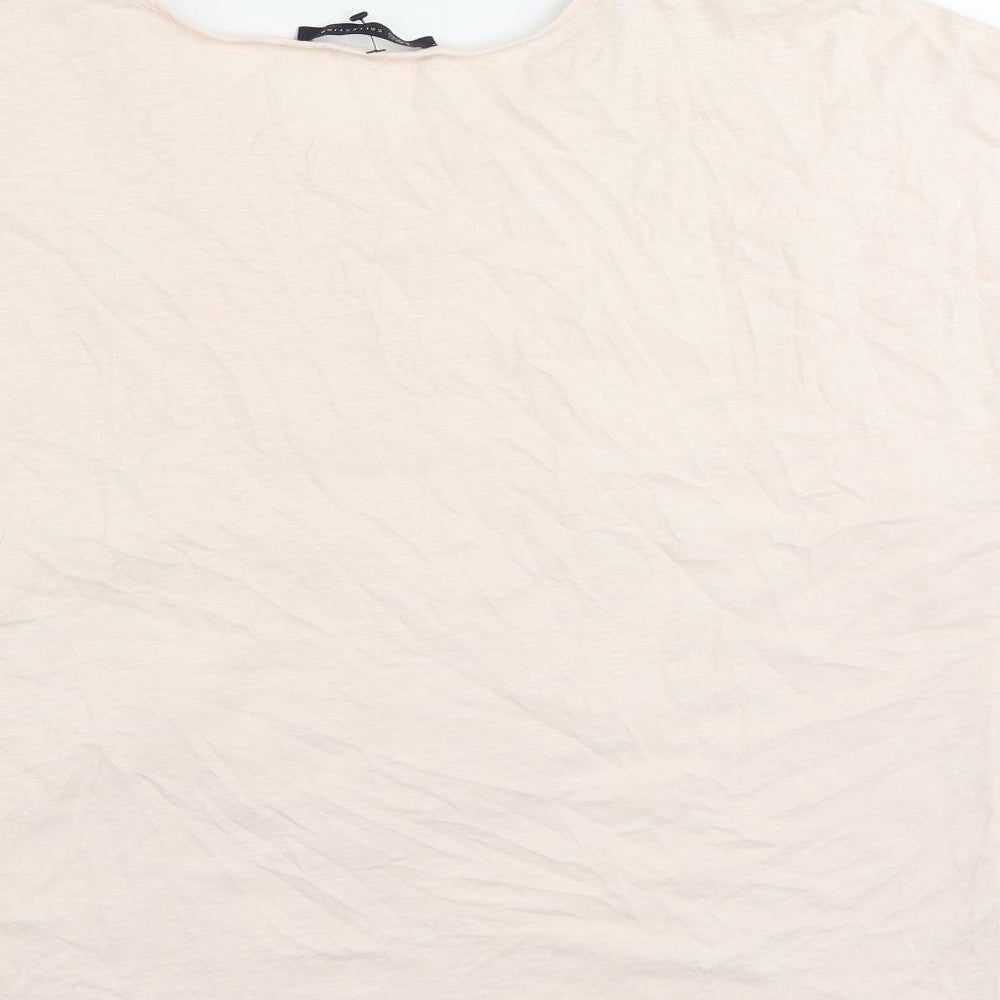 Womens UK Size 14 Marks and Spencer Pink Basic Blouse