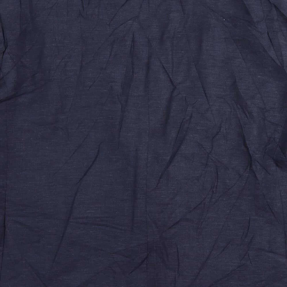 Mens UK Size 46 Marks and Spencer Regular Blue Suit Jacket