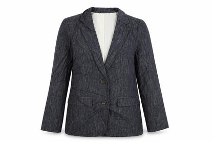 Marks & Spencer Womens Blue Jacket Blazer Size 8 Button