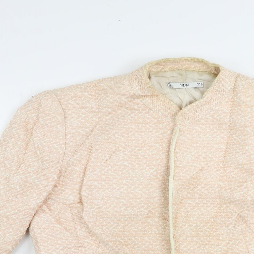 Womens UK Size L Mango Pink Jacket