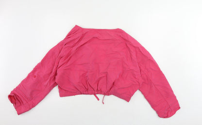 Womens UK Size M Monki Pink Jacket