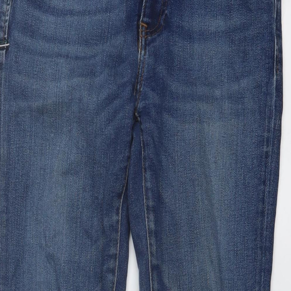 El Ganso Womens Blue Cotton Tapered Jeans Size 10 L30 in Regular Button