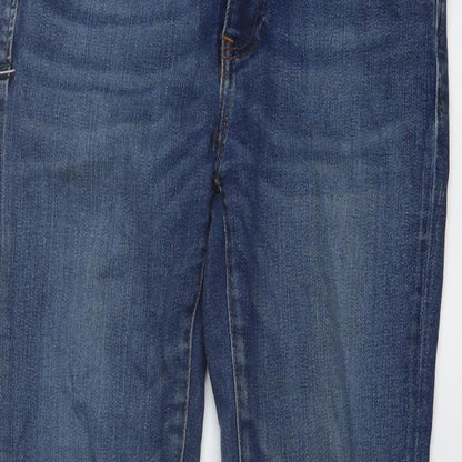El Ganso Womens Blue Cotton Tapered Jeans Size 10 L30 in Regular Button