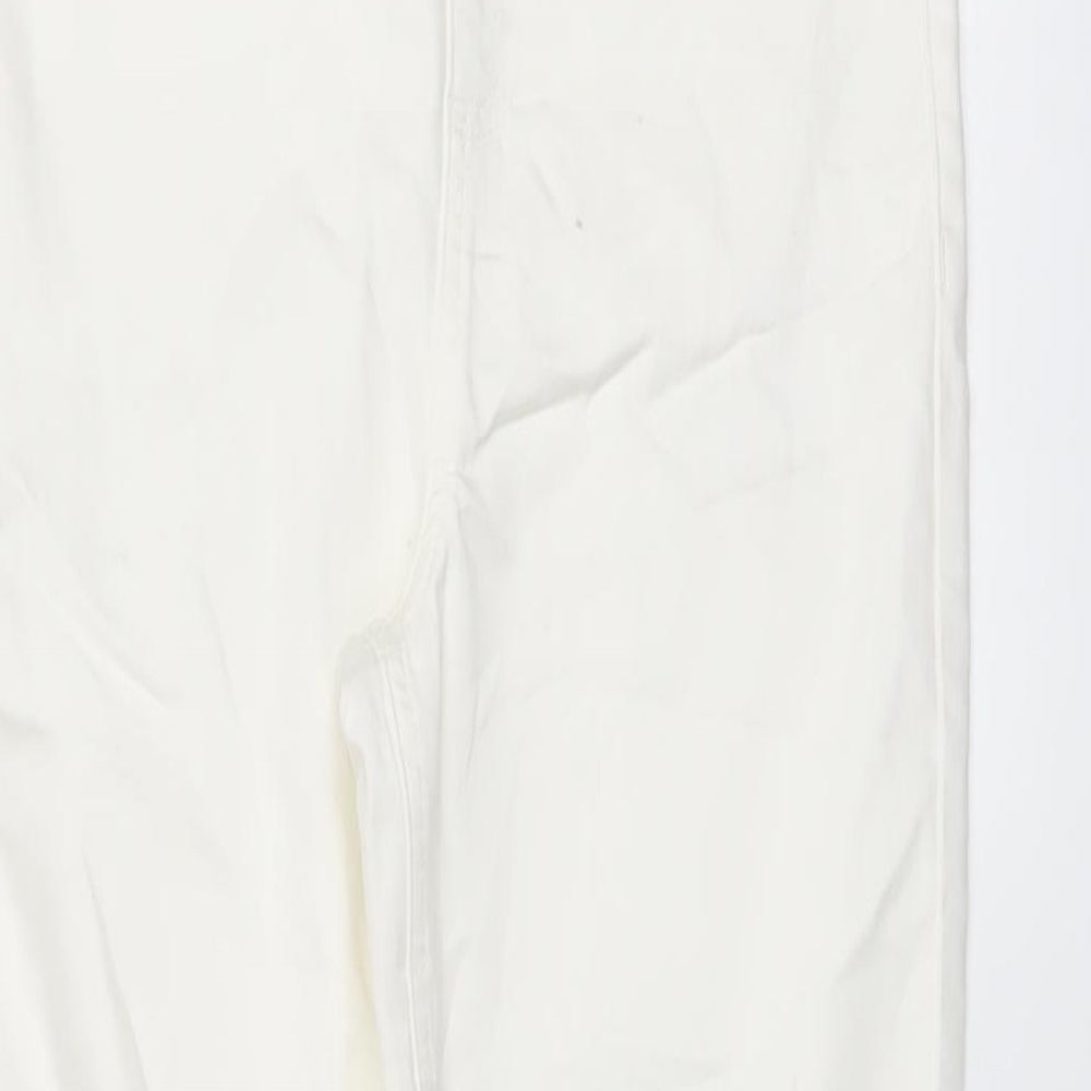 Womens UK Size 10 Marks and Spencer Regular Fit Jegging Ivory Jeans